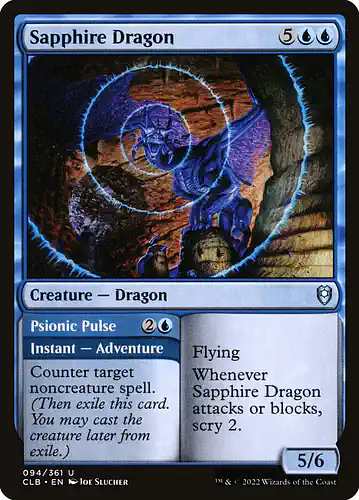 Sapphire Dragon - clb Spoiler