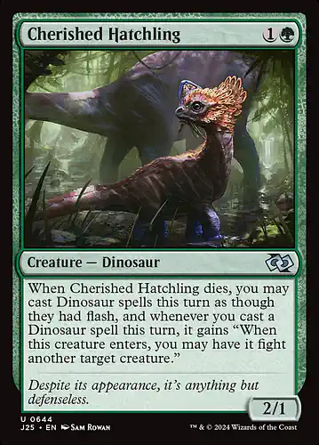 Cherished Hatchling - j25 Spoiler