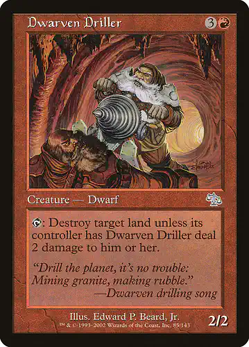 Dwarven Driller - jud Spoiler