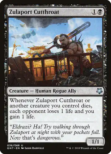 Zulaport Cutthroat - gnt Spoiler