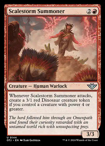 Scalestorm Summoner - otj Spoiler
