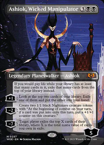Ashiok, Wicked Manipulator - woe Spoiler