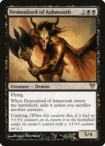 Demonlord of Ashmouth - avr Spoiler