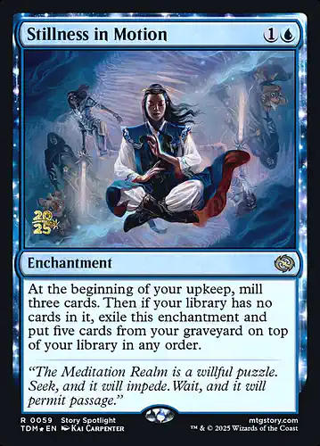 Stillness in Motion - tdm Spoiler