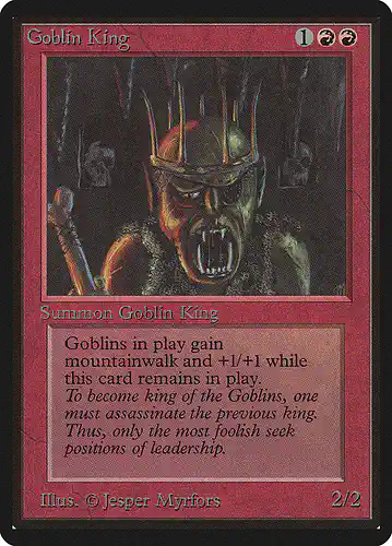 Goblin King - leb Spoiler
