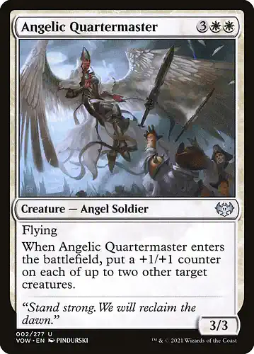 Angelic Quartermaster - vow Spoiler
