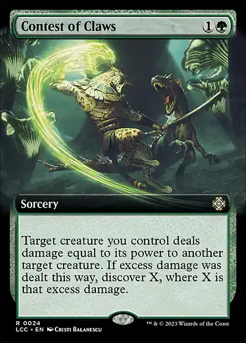 Contest of Claws - lcc Spoiler