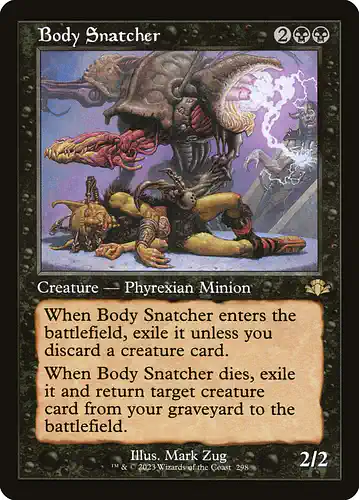Body Snatcher - dmr Spoiler