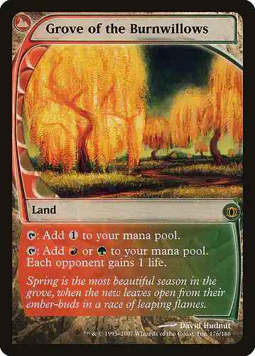Grove of the Burnwillows - fut Spoiler