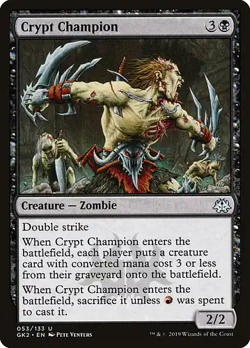 Crypt Champion - gk2 Spoiler