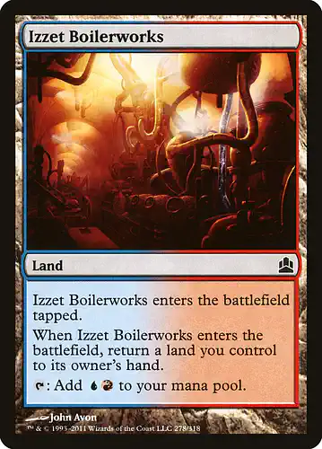 Izzet Boilerworks - cmd Spoiler