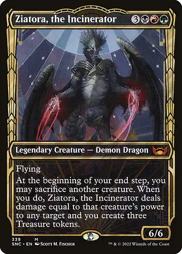 Ziatora, the Incinerator - snc Spoiler