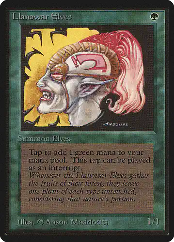 Llanowar Elves - leb Spoiler