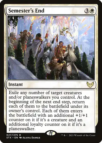 Semester's End - stx Spoiler