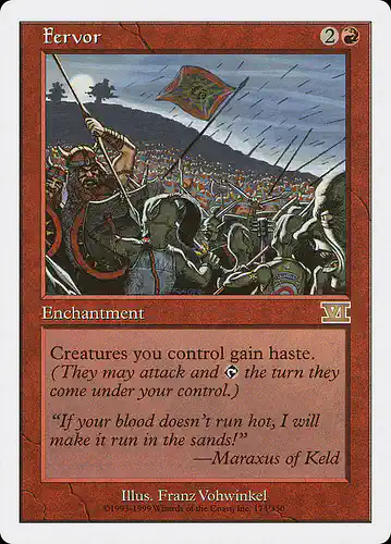 Fervor - 6ed Spoiler