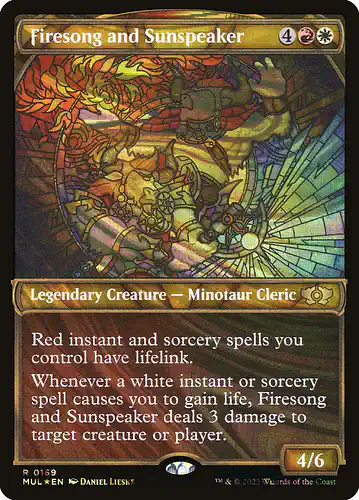 Firesong and Sunspeaker - mul Spoiler