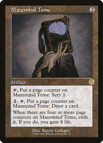 Mazemind Tome - brr Spoiler