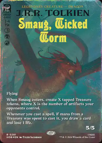 Smaug, Wicked Worm - hob Spoiler