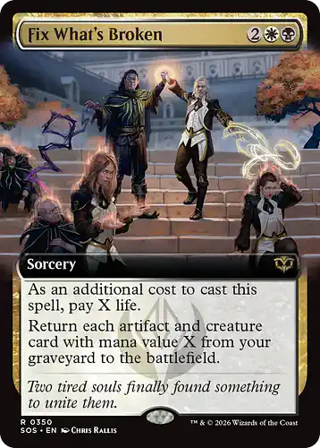 Fix What's Broken - sos Spoiler