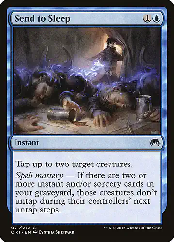 Send to Sleep - ori Spoiler