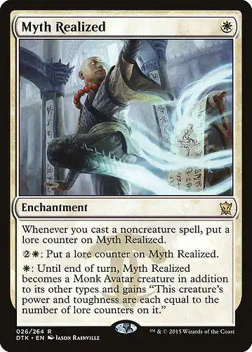Myth Realized - dtk Spoiler