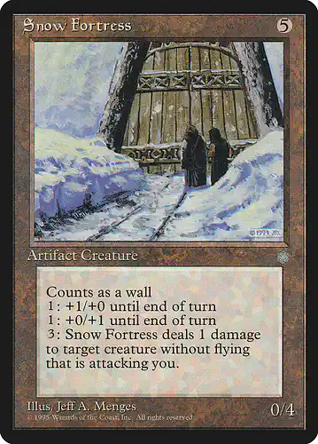 Snow Fortress - ice Spoiler