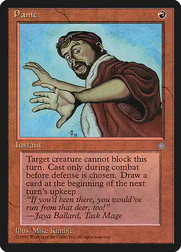 Panic - ice Spoiler
