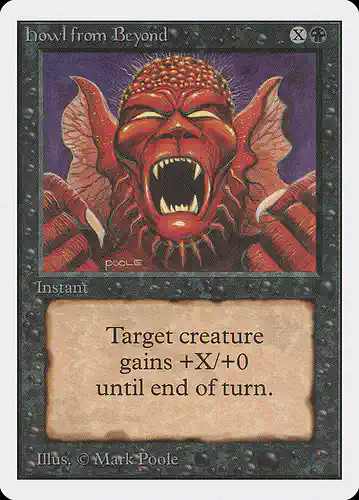 Howl from Beyond - 2ed Spoiler