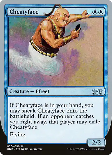 Cheatyface - und Spoiler
