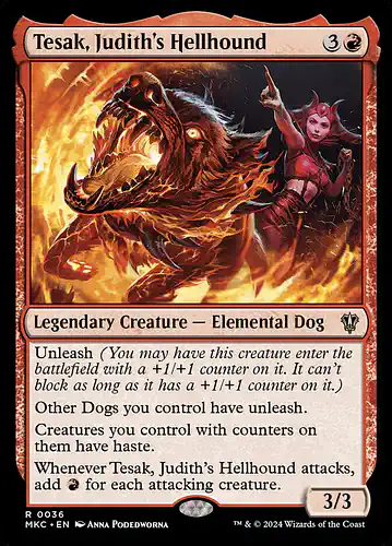 Tesak, Judith's Hellhound - mkc Spoiler