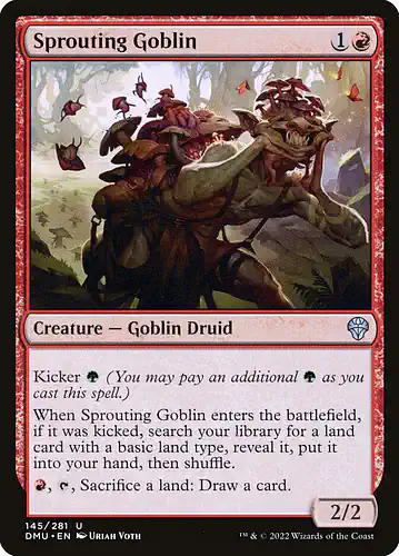 Sprouting Goblin - dmu Spoiler