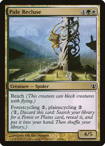 Pale Recluse - arc Spoiler