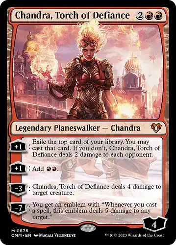 Chandra, Torch of Defiance - cmm Spoiler