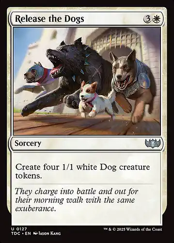 Release the Dogs - tdc Spoiler