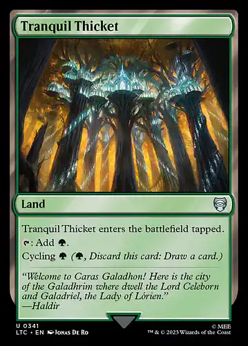 Tranquil Thicket - ltc Spoiler