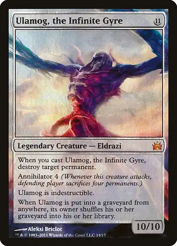 Ulamog, the Infinite Gyre - v11 Spoiler