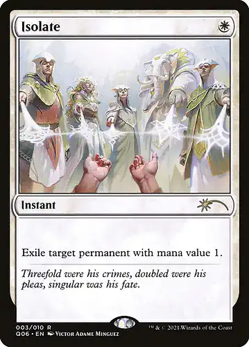Isolate - q06 Spoiler