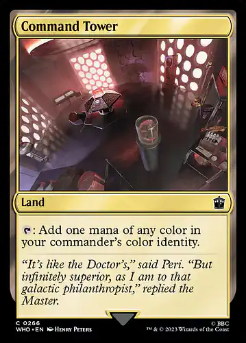 Command Tower - who Spoiler