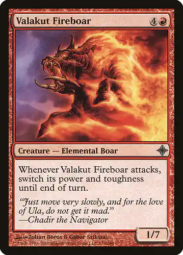 Valakut Fireboar - roe Spoiler