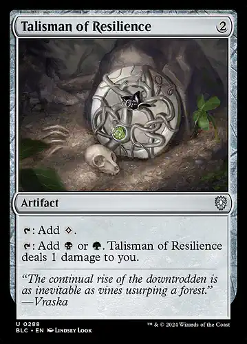 Talisman of Resilience - blc Spoiler