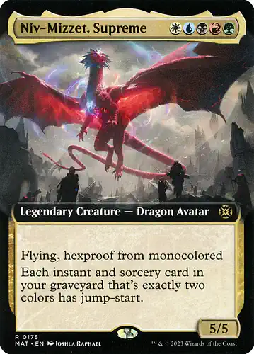 Niv-Mizzet, Supreme - mat Spoiler