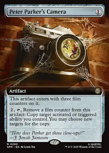 Peter Parker's Camera - spm Spoiler