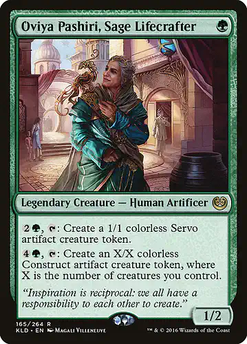 Oviya Pashiri, Sage Lifecrafter - kld Spoiler