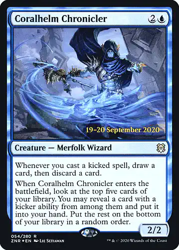 Coralhelm Chronicler - znr Spoiler