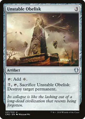 Unstable Obelisk - cm2 Spoiler