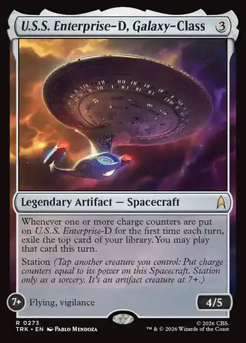 U.S.S. Enterprise-D, Galaxy-Class - trk Spoiler