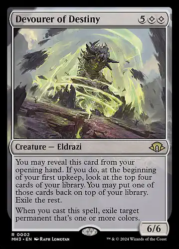 Devourer of Destiny - mh3 Spoiler