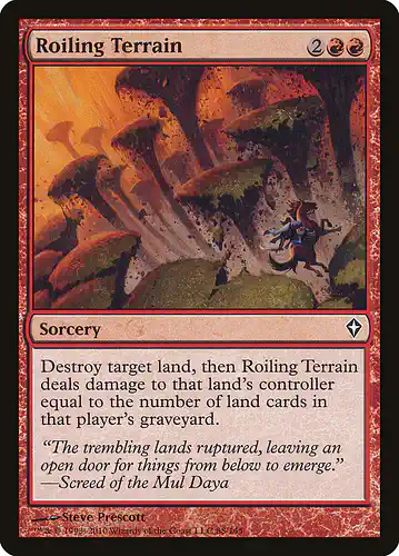 Roiling Terrain - wwk Spoiler