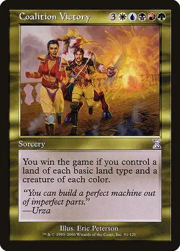 Coalition Victory - tsb Spoiler