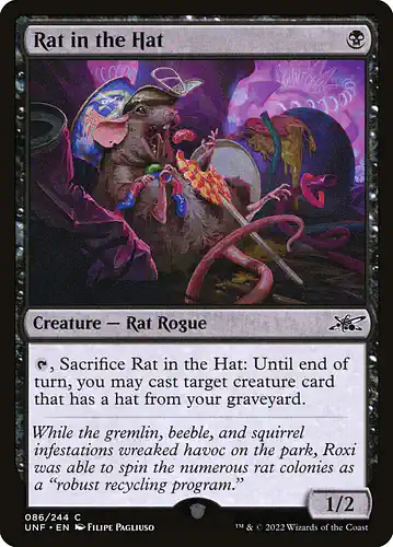 Rat in the Hat - unf Spoiler